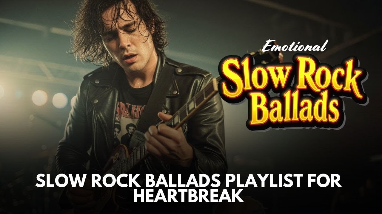 Slow Rock Ballads Playlist for Heartbreak | Relaxing Slowrock Songs to Let Go