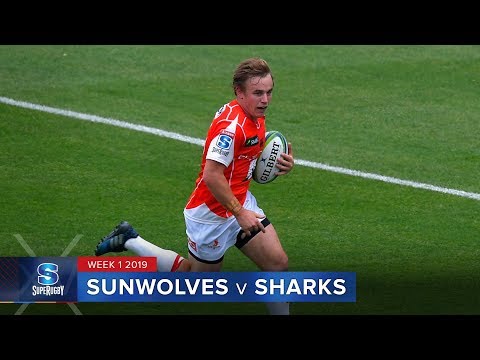 Sunwolves v Sharks | Super Rugby 2019 Rd 1 Highlights