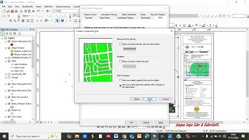 Cara Membuat Layout Dua Jenis Grid Pada Peta di ArcGis