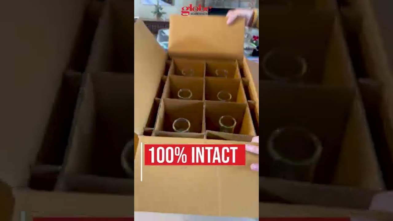 Globe Glass Laboratory Glassware Glass Guard Packaging