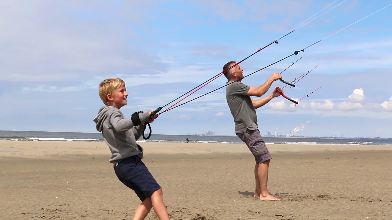 Powerkiting is fun Peter Lynn kitesports