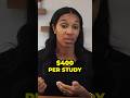 Make up to $400 per research study! #makemoneyonline