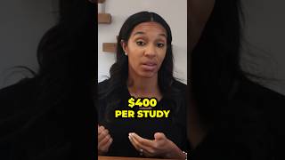 Make up to $400 per research study! #makemoneyonline