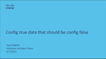 config true that should be config false