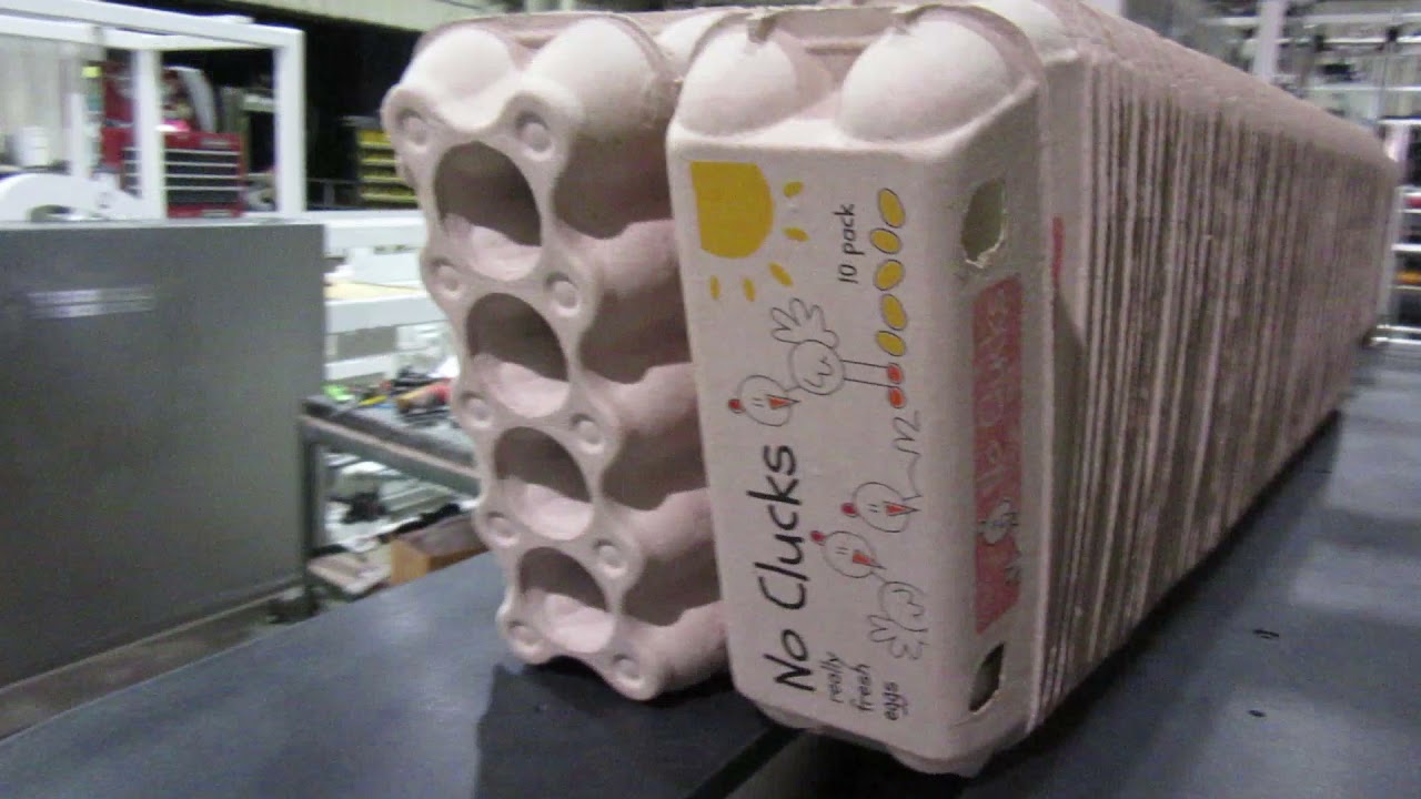 Printing Pulp Egg Cartons