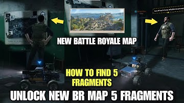 How To Find New BATTLE ROYALE MAP 5 Fragments in Alcatraz | Find Makarov RC Remote| New BR krai Map