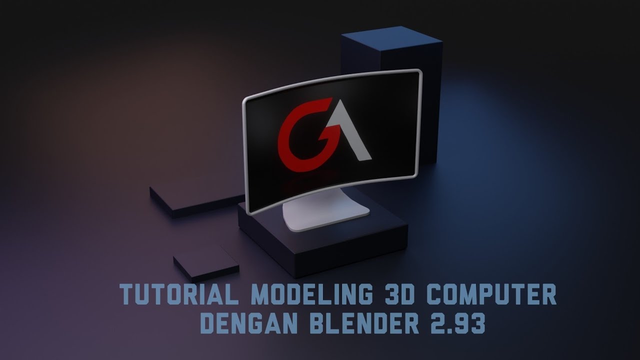 Tutorial Modeling 3d Komputer dengan Blender 2.93 - YouTube