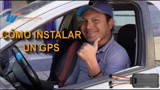 ¿Cómo instalar cualquier gps en un automovil o camioneta? GT06E Tracker