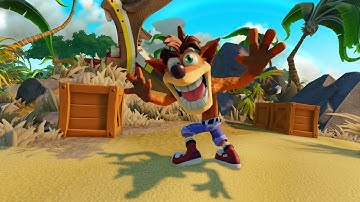 Crash Bandicoot 3 - level 15- Double Header All Boxes Guide | Gamer Nerd