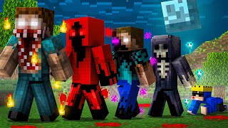 I Living SCARY ENTITIES Life For 24 Hours In Minecraft! [Part - 3]