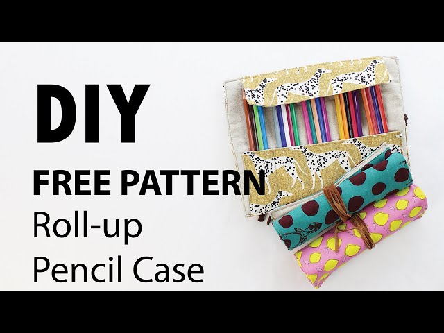 DIY Pencil Case Free Pattern - Shark Pencil Case 