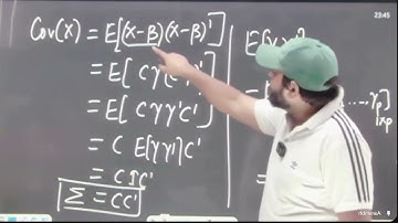 Step-by-Step: Deriving the Multivariate Normal Distribution in single video | Dr. Danish Ali Sir