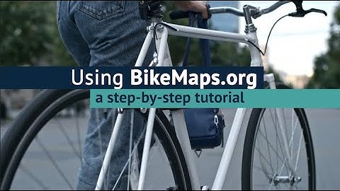 BikeMaps.org Tutorial
