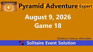Pyramid Adventure Game #18 | August 9, 2026 Event | Expert