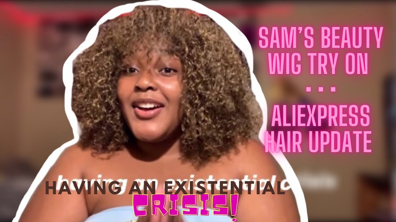 trying a synthetic wig.... Aliexpress wig update! | Sam’s Beauty