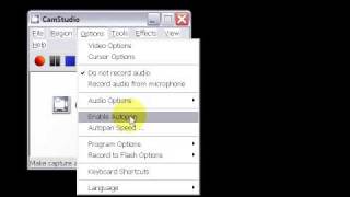 CamStudio Settings Overview - part 3 of 3