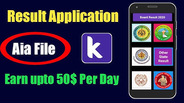 Earn 50$ in Day 😲||😲Result App Aia File Makeroid