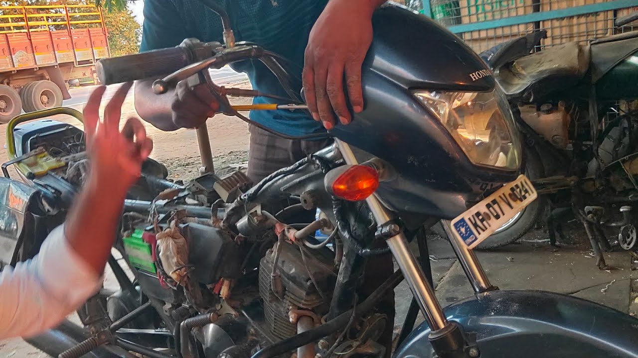 honda dreem New bike fuel gauge wiring problem YouTube