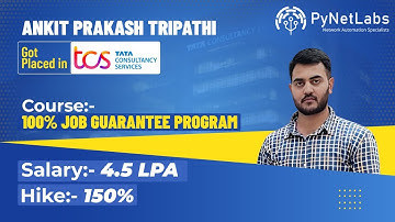 Placement with a 150% Salary Hike | Mr Ankit from PyNet Labs