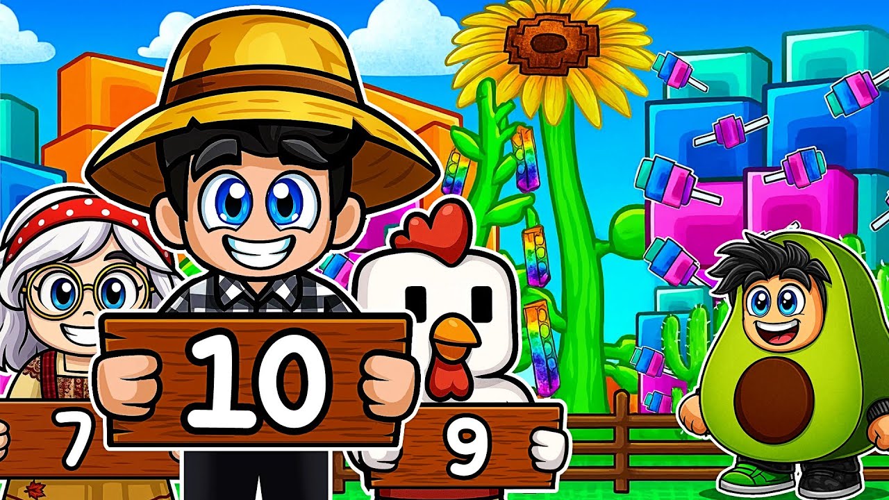 Qui Fera Le Meilleur Jardin en 24H dans Grow a Garden ?