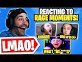 Reacting To The CRAZIEST Warzone Rage..