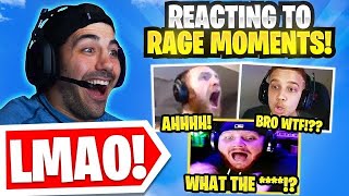 Reacting To The CRAZIEST Warzone Rage..
