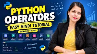 Details Python Operators Explained in Hindi 🐍 With Examples | Beginner to Pro #python @Aartiunfiltered085 News