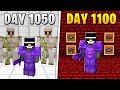 I Survived 1,100 Days in HARDCORE Minecraft...