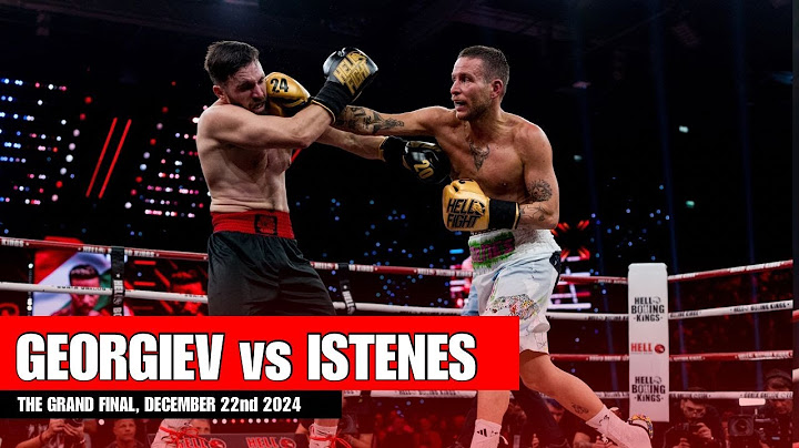 HELL Boxing Kings Istenes Bence vs Stratimir Georgiev - FINAL
