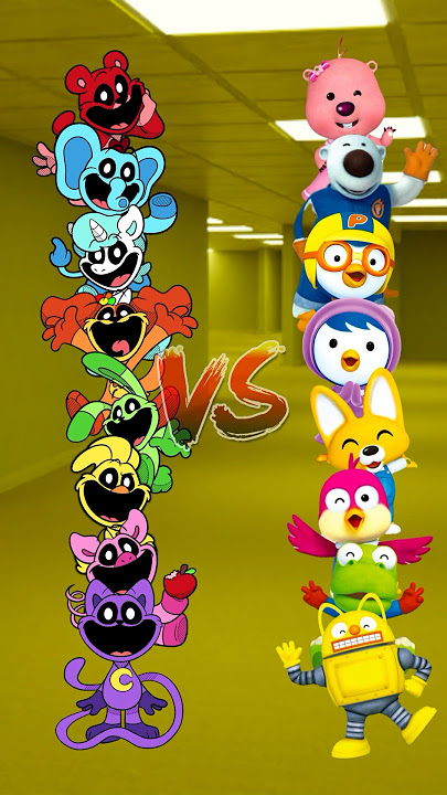 Smiling Critters VS Pororo The Little Penguin #smilingcritters #pororo #shorts