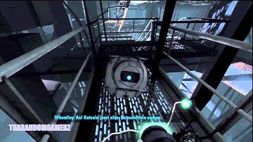 Portal 2 playthrough with finnish subtitles part 4 "You monster"