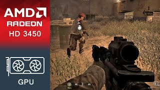Call Of Duty 4 Modern Warfare Gameplay ATI Radeon HD 3450