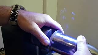 Solda Laser Em Tubo De Inox