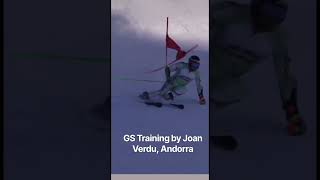 Trening GS, Joan Verdu, Andora