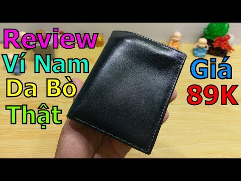 Trên Tay Ví Nam Da Bò Thật Trên Sendo Cái Kết Có Bị Lừa Không ?