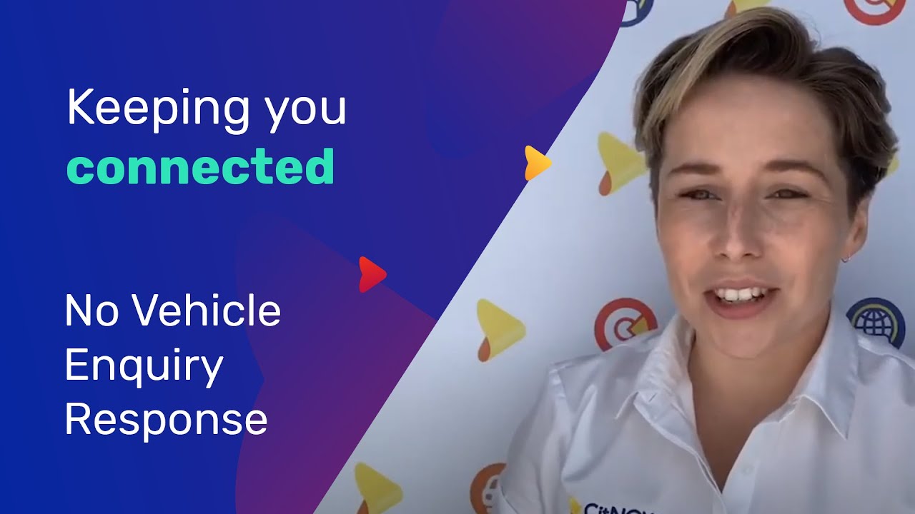 Keeping You Connected No Vehicle Enquiry Response YouTube