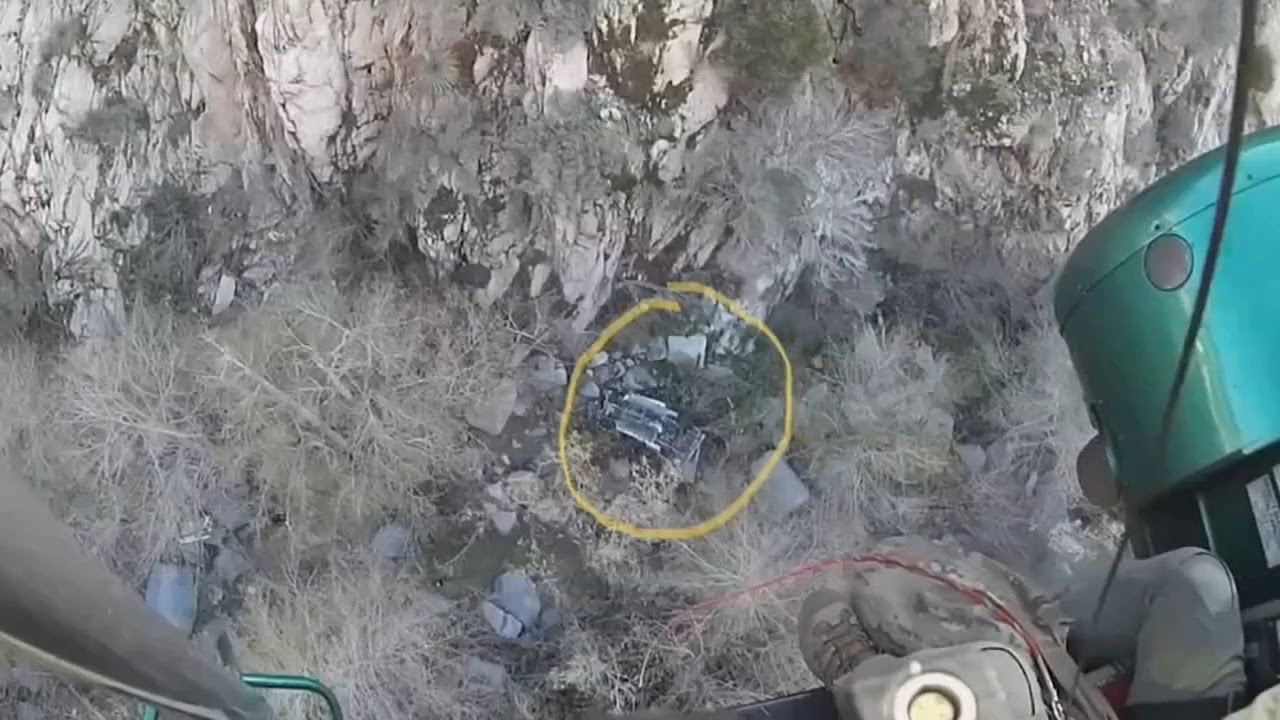Couple survives 300-foot drop in car in southern California