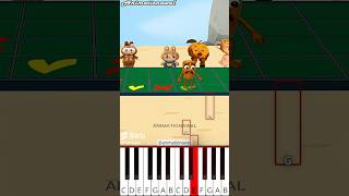 xylophone nada challenge tung sahur x hamud habibi jadi bayi(@animationawal) - Octave Piano Tutorial