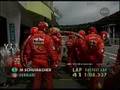 Michael schumacher  a stunning lap