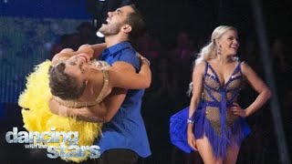 Carlos and Witney vs. Bindi and Derek Dance-Off Jive (Week 8) | Dancing With The Stars