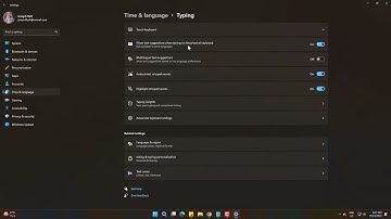 How to Enable or Disable Auto Text Suggestion When Typing on Windows 11