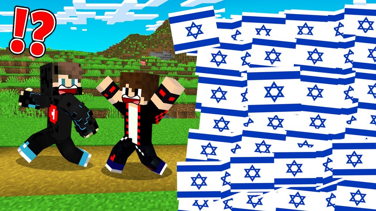 ماين كرافت : حاولت أهرب من تسونامي إسرائيـل الخطير ولكن النهاية صادمة !!؟ 🔥😱