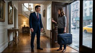 He Laughed When His Wife Left With One Suitcase—Until Her Hidden Work Saved His Company