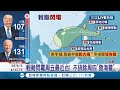 輕颱閃電颱風周五(6日)最接近台！ 周四起受外圍環流影響沿海慎防2米長浪 不排除發布海上警報｜記者 陳宥蓉 王郁勳｜【LIVE大現場】20201104｜三立新聞台