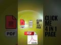 Mobile Se PDF Print & Page Setup: 4-in-1 & 2-in-1 Printing Tips 📱