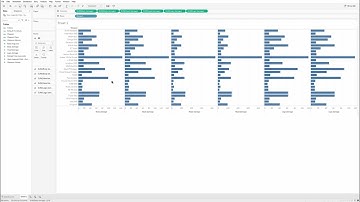 Tableau: Moving Column Headers from Bottom to Top