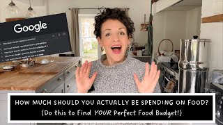 🤷‍♀️ How much should you be spending on food? (Do this to Find YOUR Perfect #FoodBudget!) by The Whole Home 742 views 1 month ago 14 minutes, 24 seconds
