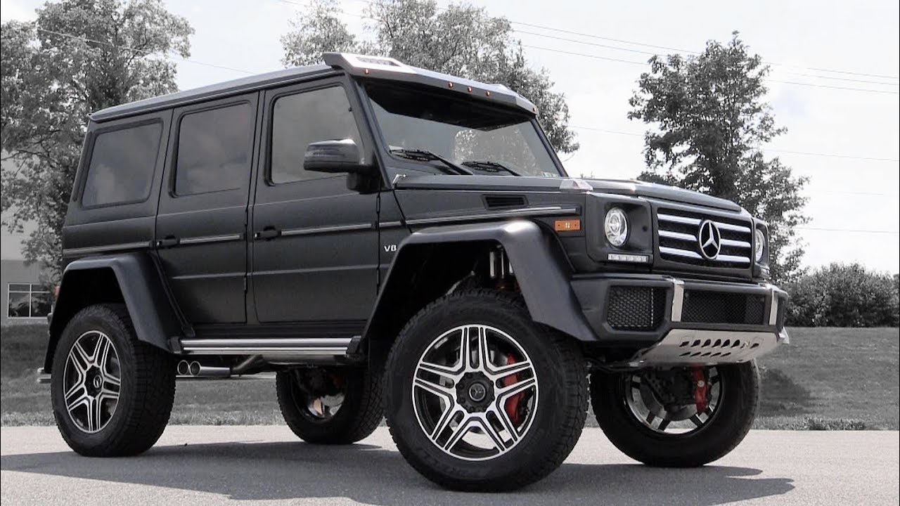 17 Mercedes Benz G550 4x4 Squared Review Youtube