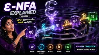 Epsilon NFA Explained in Tamil 🔥 TOC in 20 Minutes #epsilon #nfa #keepgon