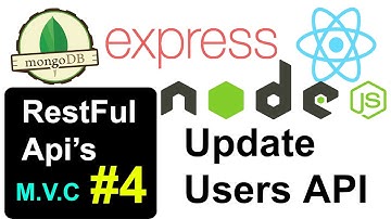Create Update Users RestFul API in MERN Backend Project #mernproject